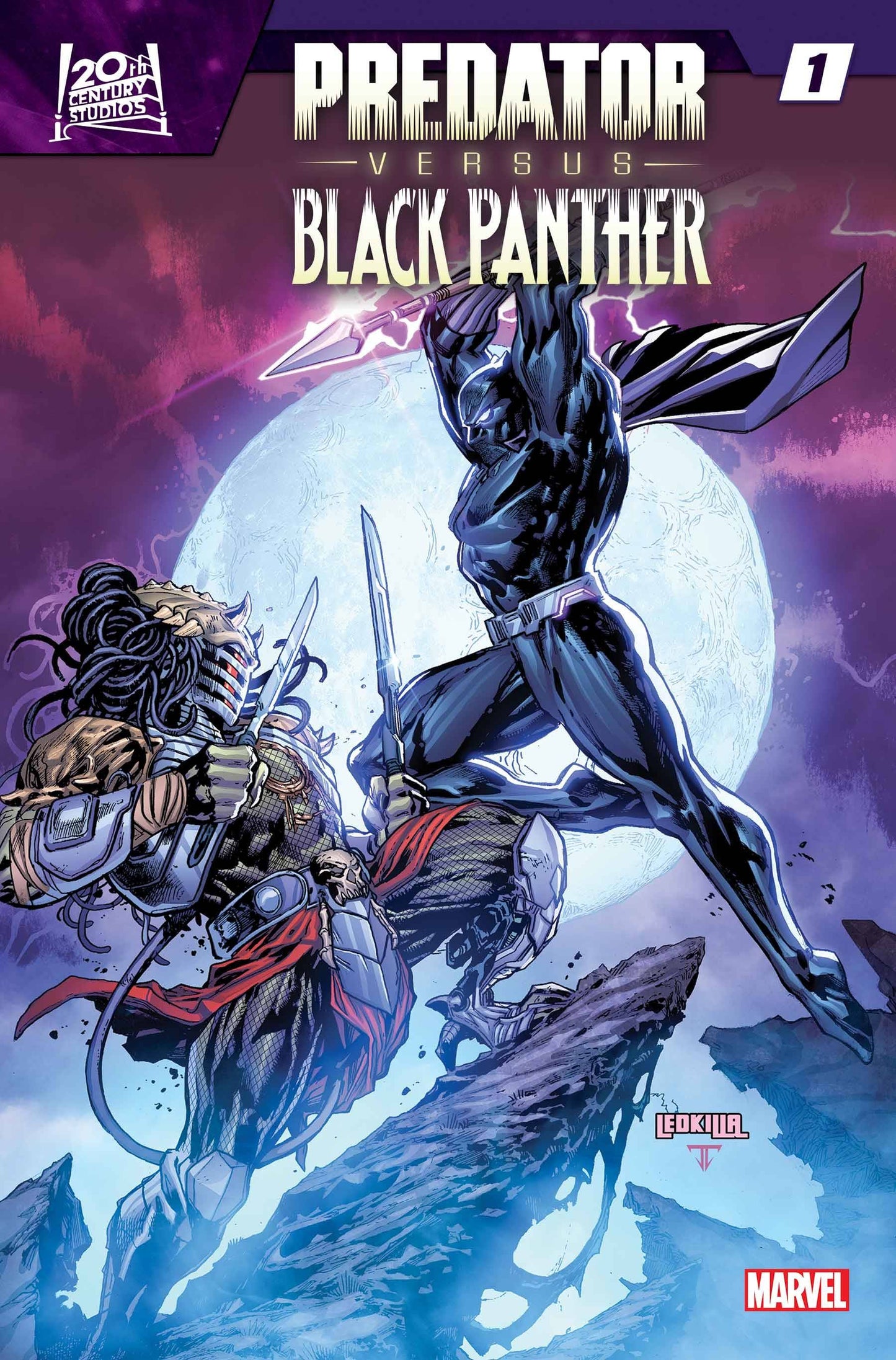 PREDATOR VS BLACK PANTHER #1 COVER A 2024